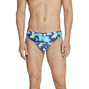 imageSpeedo Mens Swimsuit Brief Creora Highclo PrintedCapri Breeze