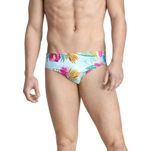 imageSpeedo Mens Swimsuit Brief Endurance Lite Turnz PrintedBlue Hawaii