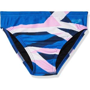 imageSpeedo Mens Swimsuit Brief Endurance Lite Turnz PrintedBluePink