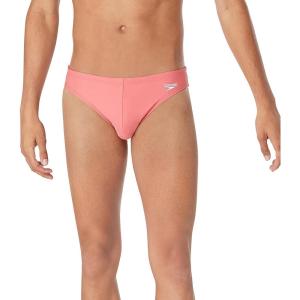 imageSpeedo Mens Swimsuit Brief PowerFlex Eco SolarSun Kissed Coral