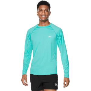 imageSpeedo Mens Uv Swim Shirt Easy Long Sleeve Regular FitCeramic