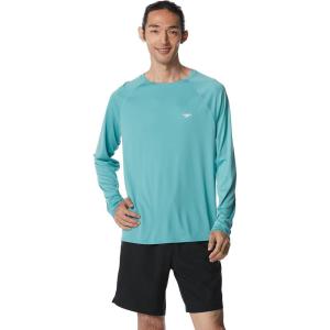 imageSpeedo Mens Uv Swim Shirt Easy Long Sleeve Regular FitPorcelain
