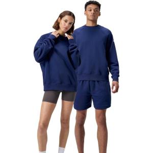 imageSpeedo UnisexAdult Sweatshirt Crew Neck Pull Over Team Warm Up2024 Team Navy