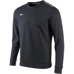 imageSpeedo UnisexAdult Sweatshirt Crew Neck Pull Over Team Warm UpSpeedo Black