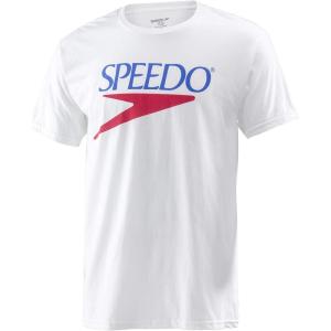 imageSpeedo UnisexAdult Tshirt Short Sleeve Crew Neck VintageNew White