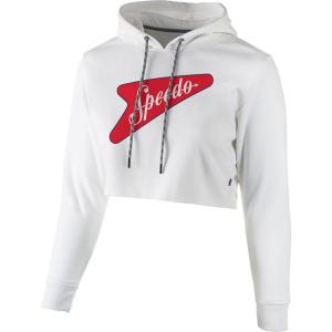 imageSpeedo Womens Sweatshirt Vintage Cropped HoodieBondi Boom White
