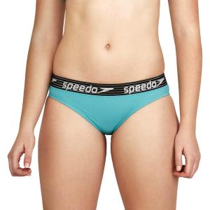 imageSpeedo Womens Swimsuit Bottom Bikini Creora Highclo HipsterRib Porcelain