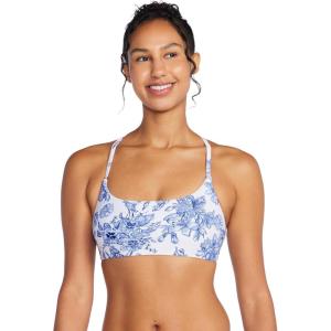 imageSpeedo Womens Swimsuit Top Bikini Endurance Tie Back DemiVoile Print Floral