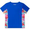 imageSpeedo Girls UV Swim Shirt Short Sleeve Printed RashguardFauve Floral