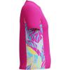 imageSpeedo Girls UV Swim Shirt Short Sleeve Printed RashguardPradise Palm