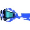 imageSpeedo Kids Swim Goggles Junior Hyper Flyer Ages 614Cobalt BlueBaja BlueIrisEmerald Mirrored