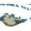 imageSpeedo Kids Swim Goggles Junior Hyper Flyer Ages 614Cry TealIcy White Mirrored