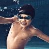 imageSpeedo Kids Swim Goggles Junior Hyper Flyer Ages 614Granite