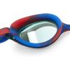 imageSpeedo Kids Swim Goggles Junior Hyper Flyer Ages 614Navy RedGrey Mirrored