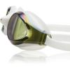 imageSpeedo Kids Swim Goggles Junior Hyper Flyer Ages 614WhiteEmerald Mirrored