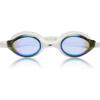 imageSpeedo Kids Swim Goggles Junior Hyper Flyer Ages 614WhiteEmerald Mirrored