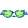imageSpeedo Kids Swim Goggles Sunny G Ages 38Speedo Blue CamoJello Green