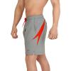 imageSpeedo Mens Swim Trunk Mid Length Redondo SolidBoom Spicy Orange