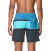 imageSpeedo Mens Swim Trunk Mid Length Redondo StripeCeramic Block