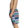 imageSpeedo Mens Swim Trunk Mid Length Redondo StripeFaded Rose