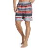 imageSpeedo Mens Swim Trunk Mid Length Redondo StripeSpeedo Black