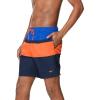 imageSpeedo Mens Swim Trunk Mid Length Redondo StripeTurkish Sea Block