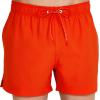 imageSpeedo Mens Swim Trunk Short Length Redondo SolidSpicy Orange