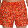 imageSpeedo Mens Swim Trunk Short Length Redondo StripedLeopard Spicy Orange