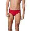imageSpeedo Mens Swimsuit Brief Powerflex Eco Solid AdultTrue Red