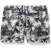 imageSpeedo Mens Swimsuit Square Leg PrintedBlackWhite