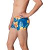 imageSpeedo Mens Swimsuit Square Leg PrintedVibe Delphinium Blue