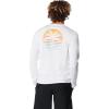imageSpeedo Mens Uv Swim Shirt Graphic Long Sleeve TeeBright White