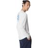 imageSpeedo Mens Uv Swim Shirt Graphic Long Sleeve TeeFueled Bright White