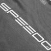 imageSpeedo Mens Uv Swim Shirt Graphic Long Sleeve TeeStacked Logo Anthracite