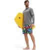 imageSpeedo Mens Uv Swim Shirt Graphic Long Sleeve TeeStacked Logo Anthracite
