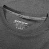 imageSpeedo Mens Uv Swim Shirt Graphic Long Sleeve TeeStacked Logo Anthracite