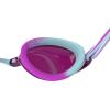 imageSpeedo UnisexChild Swim Goggles Vanquisher 20 JuniorMirrored Marine BlueDive PurplePink GlowSilver