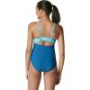 imageSpeedo Womens Swimsuit One Piece Adjustable Square Neck Contemporary CutBright Cobalt