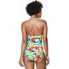 imageSpeedo Womens Swimsuit One Piece VNeck Halter Contemporary CutIbiza Blue