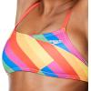 imageSpeedo Womens Swimsuit Top Bikini Endurance Strappy Back DemiPride Sliced Squares