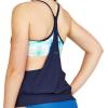 imageSpeedo Womens Swimsuit Top Tankini BlousonSpeedo Navy