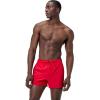 imageSpeedo Mens Swim Trunk Short Length Redondo Solid2025 High Risk Red