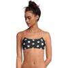 imageSpeedo Womens Swimsuit Top Bikini Endurance Strappy Back DemiSpeedo Black Dot