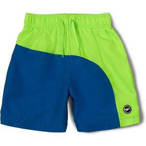 imageSpeedo Boys Swim Trunk Mid Length Redondo SolidBlock Green Gecko