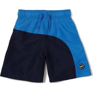 imageSpeedo Boys Swim Trunk Mid Length Redondo SolidBlock Palace Blue