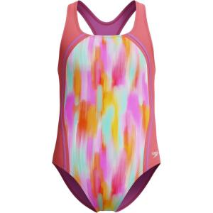 imageSpeedo Girls Printed Sport SpliceLani Blur Splice