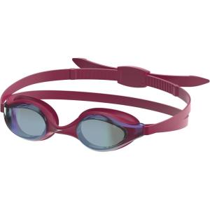 imageSpeedo Kids Swim Goggles Junior Hyper Flyer Ages 614Team Dark Maroon Mirrored