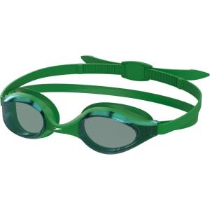 imageSpeedo Kids Swim Goggles Junior Hyper Flyer Ages 614Team Kelly Green Mirrored