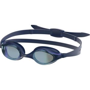 imageSpeedo Kids Swim Goggles Junior Hyper Flyer Ages 614Team Navy Mirrored