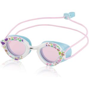 imageSpeedo Kids Swim Goggles Sunny G Ages 38White HeartsVermillion